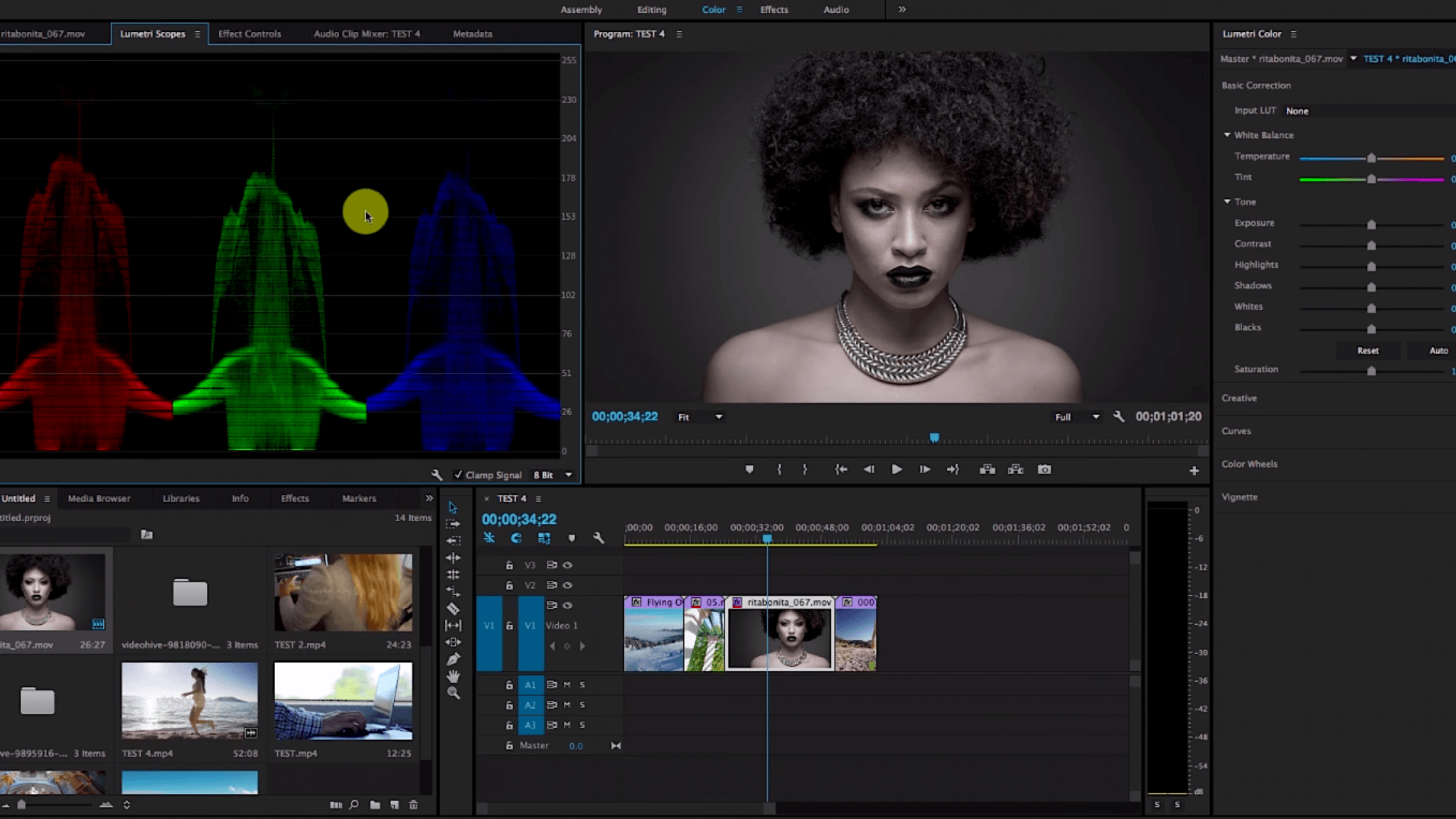Premiere Pro Color Correction Guide : LUTs | Blindusk