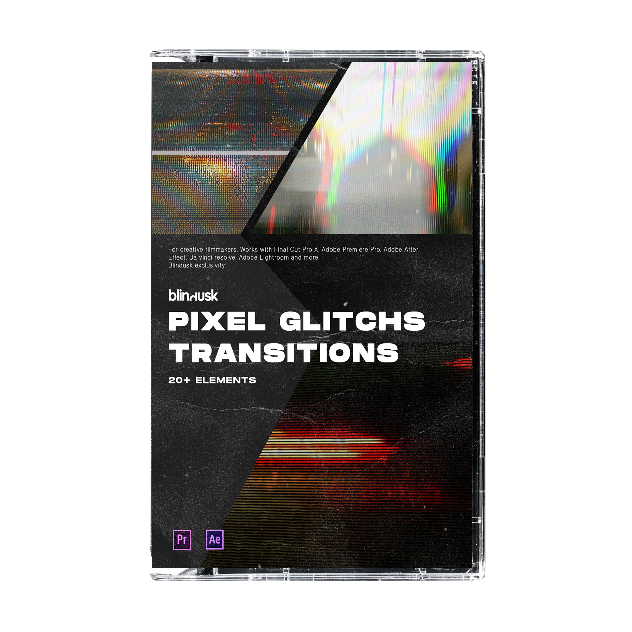 PIXEL GLITCH TRANSITIONS