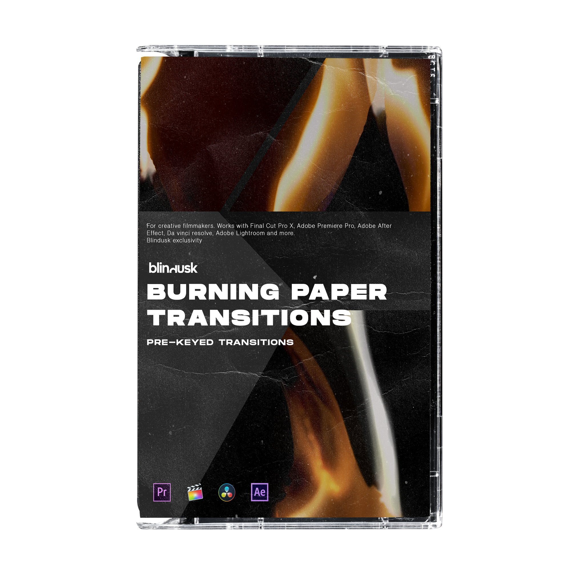 BURNING PAPER TRANSITIONS